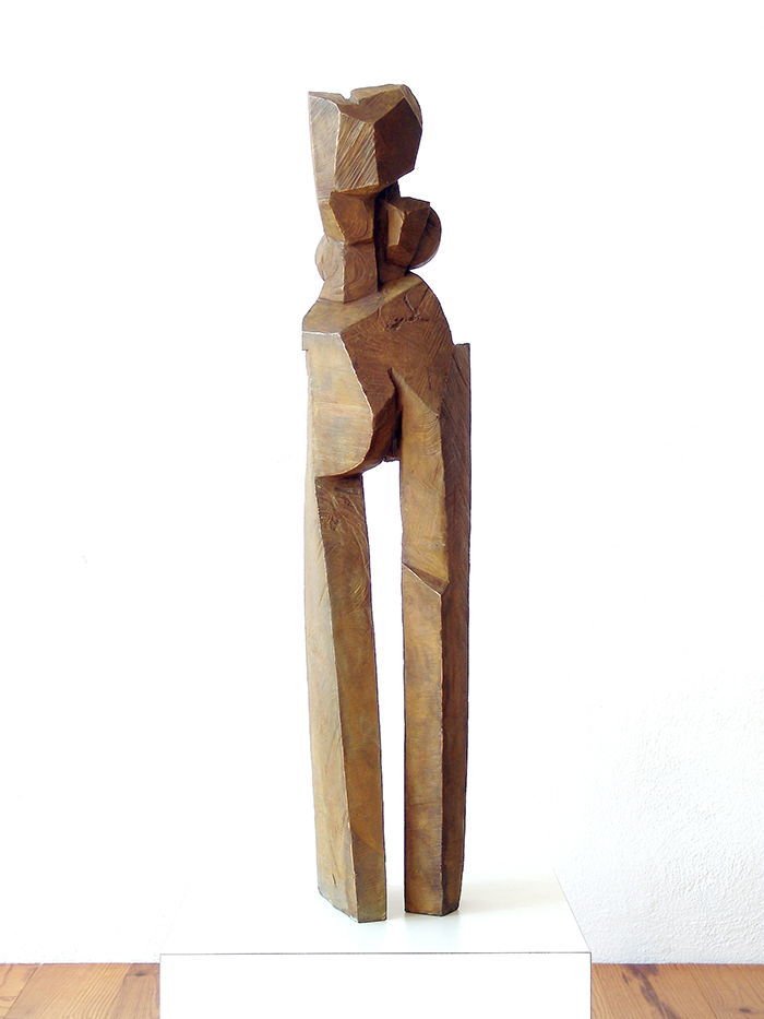Agnes Keil, Fetisch, Bronze, 2019, H&oumlhe 105cm